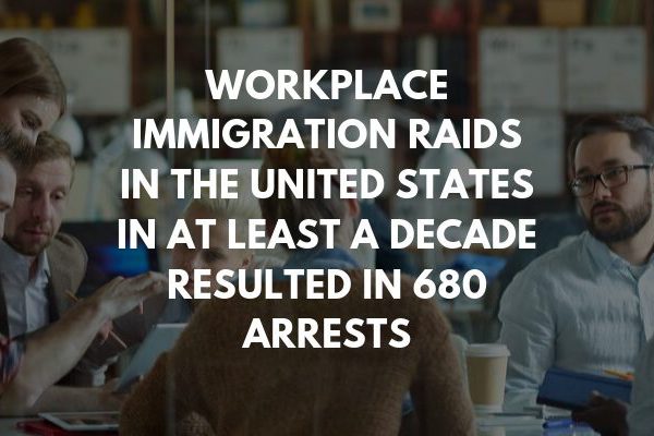 Largest Workplace Immigration Raids In At Least A Decade