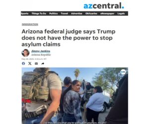 Arizona Federal Judge Asylum Claims